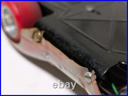 1960's SLOT CAR Metal Chassis VINTAGE 1/24 with CM Motor FOR PARTS ONLY AS IS
