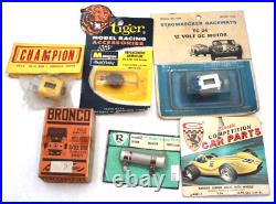 1960s 1970s Vtg 1/32 1/24 Scale Slot Race Car Parts Unused New Old Stock E