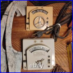 1960s AURORA Track/Controllers + Cars / Boxes / Manual /Parts Etc. Rare Vintage