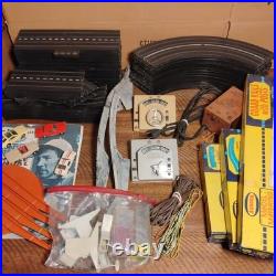 1960s AURORA Track/Controllers + Cars / Boxes / Manual /Parts Etc. Rare Vintage
