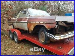 1961 chevy chevrolet impala bubble top parts car vintage rare rat rod salvage