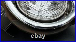 1962 B-body MOPAR Inner Headlight Bucket Beauty Ring Bezel Complete Assembly