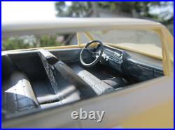 1963 Cadillac White Vintage Johan Friction Dealer Promo Car FOR PARTS AS IS
