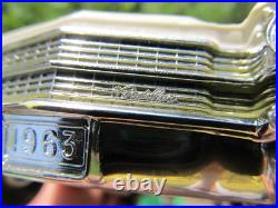 1963 Cadillac White Vintage Johan Friction Dealer Promo Car FOR PARTS AS IS