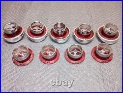 1963 Chevrolet Impala Tail Lights Car Parts Chevy OEM Vintage Original -Lot of 9 1963 Chevrolet Impala Tail Lights Car Parts Chevy OEM Vintage Original -Lot of 9