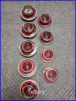 1963 Chevrolet Impala Tail Lights Car Parts Chevy OEM Vintage Original -Lot of 9 1963 Chevrolet Impala Tail Lights Car Parts Chevy OEM Vintage Original -Lot of 9