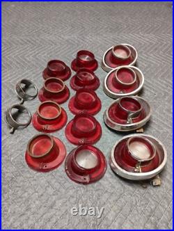 1964 Chevrolet Impala Tail Lights Car Parts Chevy OEM Vintage Original-LOT OF 15