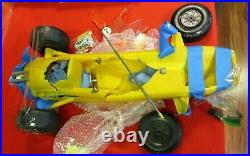 1964 Vintage Gi Joe Joezeta 1967 Irwin Real Yellow Race Car Parts Project