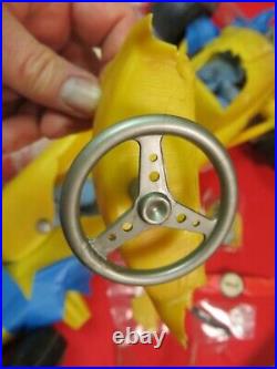 1964 Vintage Gi Joe Joezeta 1967 Irwin Real Yellow Race Car Parts Project