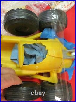 1964 Vintage Gi Joe Joezeta 1967 Irwin Real Yellow Race Car Parts Project