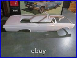 1966 Chevy Impala convertible AMT Model car bare body