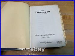 1966 Chrysler-plymouth-dodge Car = Parts Catalog = Vintage Original Mopar
