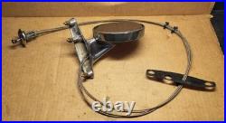 1967-72 Mopar Chrome Remote A-Body Outside Driver Mirror LH OEM Dart Duster NOS