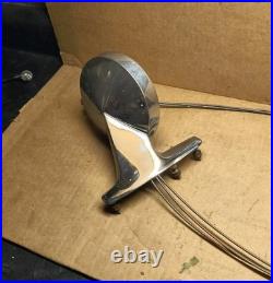 1967-72 Mopar Chrome Remote A-Body Outside Driver Mirror LH OEM Dart Duster NOS