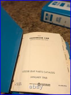 1967 Chrysler-plymouth-dodge Car = Parts Catalog = Vintage Original Mopar