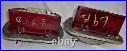 1969 FORD Galaxie Tail Lights Pair Vintage Car Parts