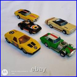 1969 IDEAL MINI MOTORIFIC Pontiac Firebird Slot Car Lot Vintage Untested Parts
