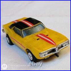 1969 IDEAL MINI MOTORIFIC Pontiac Firebird Slot Car Lot Vintage Untested Parts