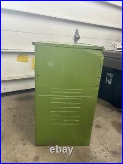 1970s NAPA Auto Parts Cabinet Garage Shop Martin Senour Green Advertising Car