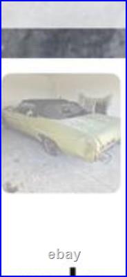 1971 Chevrolet impala, classic car, original car parts, drop top