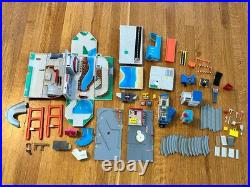 1980s Vintage Micro Machines Big Assorted Lot Buildings & Parts + 55 Vehicles