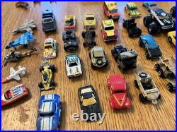1980s Vintage Micro Machines Big Assorted Lot Buildings & Parts + 55 Vehicles