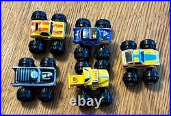 1980s Vintage Micro Machines Big Assorted Lot Buildings & Parts + 55 Vehicles
