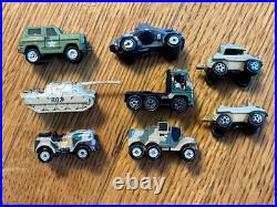 1980s Vintage Micro Machines Big Assorted Lot Buildings & Parts + 55 Vehicles
