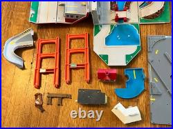 1980s Vintage Micro Machines Big Assorted Lot Buildings & Parts + 55 Vehicles