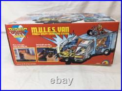 1986 Vintage Bionic SIX 6 MULES Van Complete Boxed Sealed Parts Inserts Stickers