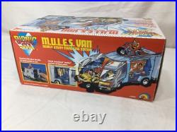 1986 Vintage Bionic SIX 6 MULES Van Complete Boxed Sealed Parts Inserts Stickers