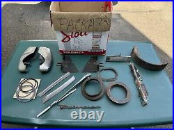 1VINTAGEOEM 1950's PACKARD PISTON RINGS/MOLDING/BUMPER GUARDS CAR PARTS LOT