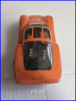 2 Vintage 1/24 scale Slot Cars & A Chassis With 3 Controllers Parts or Repair