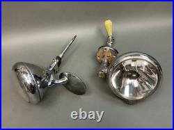 2 Vintage 1950's 60s Mopar Unity General Electric Rat Rod Car Spotlights Parts