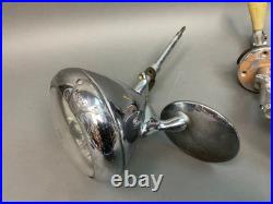 2 Vintage 1950's 60s Mopar Unity General Electric Rat Rod Car Spotlights Parts