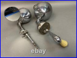 2 Vintage 1950's 60s Mopar Unity General Electric Rat Rod Car Spotlights Parts