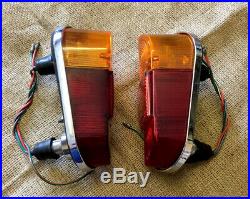 2 Vintage Classic Mini Mk1 / Mga /Lucas L647 Rear Light Units