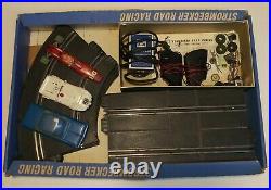 2 Vintage Strombecker Slot Car Track Sets Cars Parts Controllers & Extras WithBox