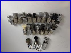 21 Vintage Car Parts Cigarette Socket Lighters Casco etc untested as is