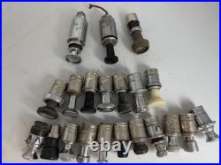 21 Vintage Car Parts Cigarette Socket Lighters Casco etc untested as is