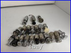 21 Vintage Car Parts Cigarette Socket Lighters Casco etc untested as is