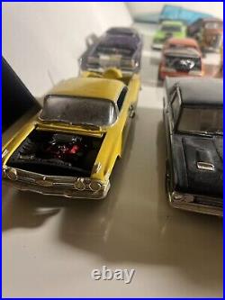 22 VTG Plastic Model Car Lot Collection Bulk Junkyard 1960s-80s 124 125