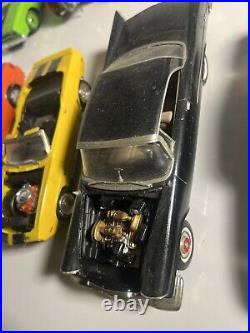 22 VTG Plastic Model Car Lot Collection Bulk Junkyard 1960s-80s 124 125