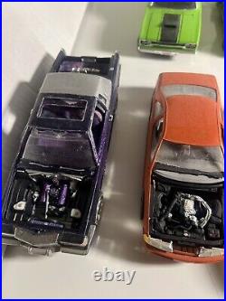 22 VTG Plastic Model Car Lot Collection Bulk Junkyard 1960s-80s 124 125