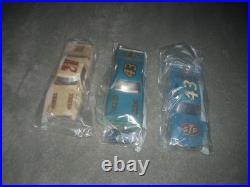 5-VINTAGE NASCARS by MPC, SOLD TO RESTORE or FOR PARTS, NICE