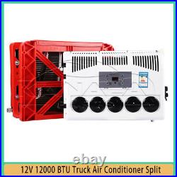 #54 12V 12000 BTU Truck Cab Air Conditioner Split AC Fits Semi Trucks Caravan