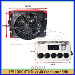 #54 12V 12000 BTU Truck Cab Air Conditioner Split AC Fits Semi Trucks Caravan