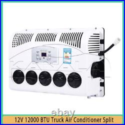 #54 12V 12000 BTU Truck Cab Air Conditioner Split AC Fits Semi Trucks Caravan