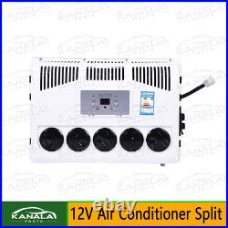 #63 12V Truck Cab Parking Air Conditioner Split A/C Kit For Semi Trucks Caravan