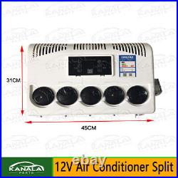 #63 12V Truck Cab Parking Air Conditioner Split A/C Kit For Semi Trucks Caravan